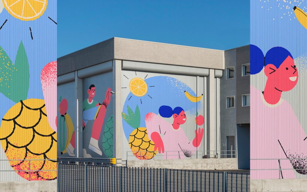 Murales Celle frigorifere